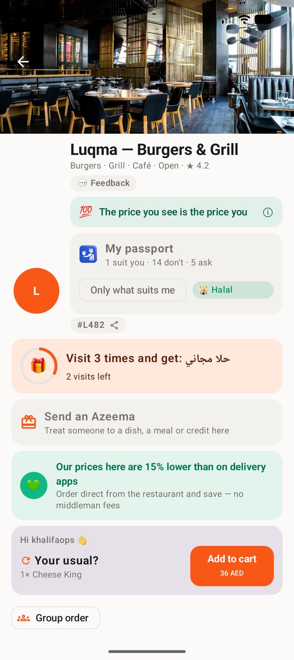 The Menova app